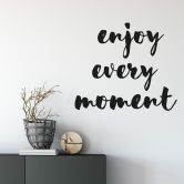 Wandtattoo Enjoy every moment 