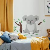 Wandtattoo Fröhlicher Koala 