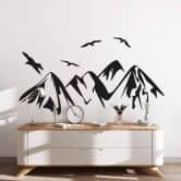 Wandtattoo Gebirge 