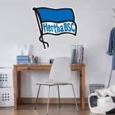 Wandtattoo Hertha BSC - Logo Fahne 