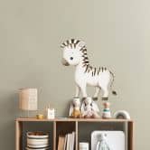 Kleine zebra Muursticker 
