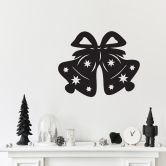 Wandtattoo Weihnachten - Kling Glöckchen 