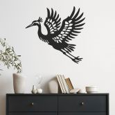 Sticker mural grue - oiseau élégant 