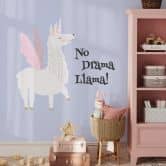 Wandtattoo -  No Drama Llama 