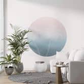 Wandtattoo - Ombre Paradies - Rund 
