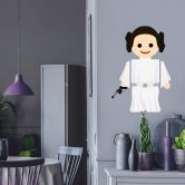 Wandtattoo Gomes - Princess Leia Spielzeug 