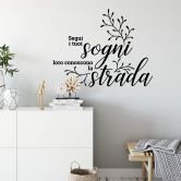 Wandtattoo Segui i tuoi sogni loro 