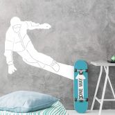Wandtattoo Snowboarder 03 