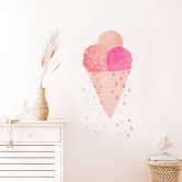 Væg tatovering Treechild - Ice Cream in Summer 