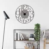 Wandtattoo XXL Modern + Wanduhr - 70x70 cm 