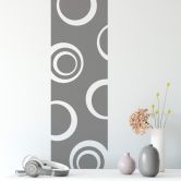 Sticker mural - Bannière Cercles 