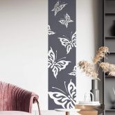 Wandtattoo Banner Schmetterling 