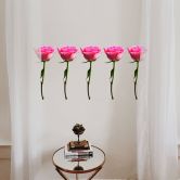 Wall border with roses 