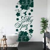 Wandtattoo Banner My Spa 