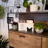 Houten Decoratieblok Graves - Are you Awake 