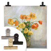 Poster Disher - Mohnblumen im Glas 