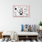 Poster Sheepworld - Quarantine sucks 