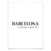 Poster Barcelona 