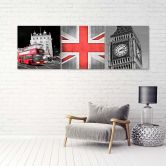 Leinwandbild 3-teilig, London City 