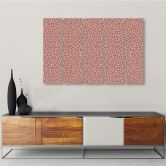 5-delige canvasprint, luipaardpatroon met luipaardbont 