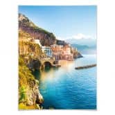 Poster Campania in Italy 