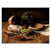 Poster Frischer Spargel 