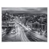 Poster Javier - Madrid bei Nacht 