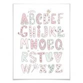 Poster Kvilis - Alphabet 