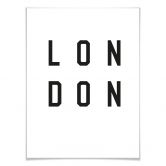 Poster - Typographie London 
