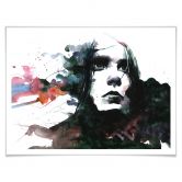Poster Watercolour Face 01 
