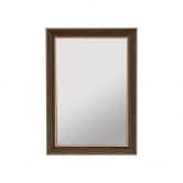 Wandspiegel gold rechteckig - Mailand - 50x70 cm 