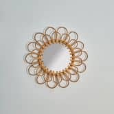 Wandspiegel rund gold Boho - Marrakesh - Ø 40 cm 