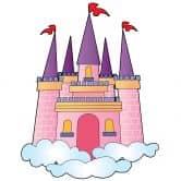 Wandtattoo Schloss 