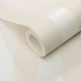 PVC-freie Vliestapete mit Streifen und Metallic-Effekt in gold 