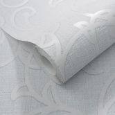 Ornamenttapete Opus grau 