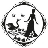 Sticker mural - Le monde fantastique- Le Prince cygne 