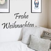 Wandtattoo Frohe Weihnachten 