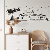 Wandtattoo Weihnachtslandschaft 1 