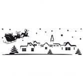 Wandtattoo Weihnachtslandschaft 2 