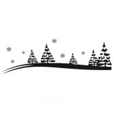 Sticker mural - Paysage d'Hiver 