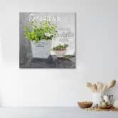 Leinwandbild, Oregano Küchen Gewürze 