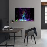 Leinwandbild, Neonspieler 