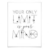 Poster Your only Limit is your Mind 