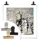 Poster Banksy - Das Mädchen und der Soldat 
