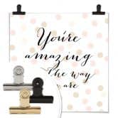 Poster Confetti & Cream - You are amazing 