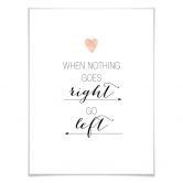 Poster Confetti & Cream - When nothing goes right 