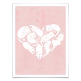 Poster Loske - Cat Heart 