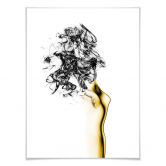 Poster Marini - Gold und Silber 02 