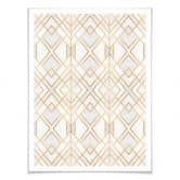 Poster Fredriksson - Golden Geometry 