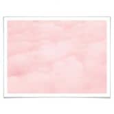 Poster Wolken wie Zuckerwatte 